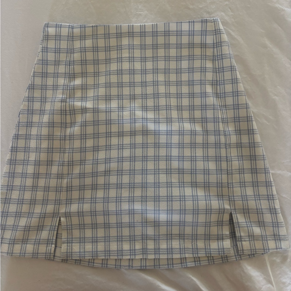 Brandy Melville Plaid Mini Skirt